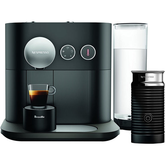 Nespresso Expert Coffee Machine by De’Longhi with Aeroccino, Grey