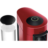 Nespresso VertuoPlus Deluxe Coffee and Espresso Machine by De'Longhi with Aeroccino, Red